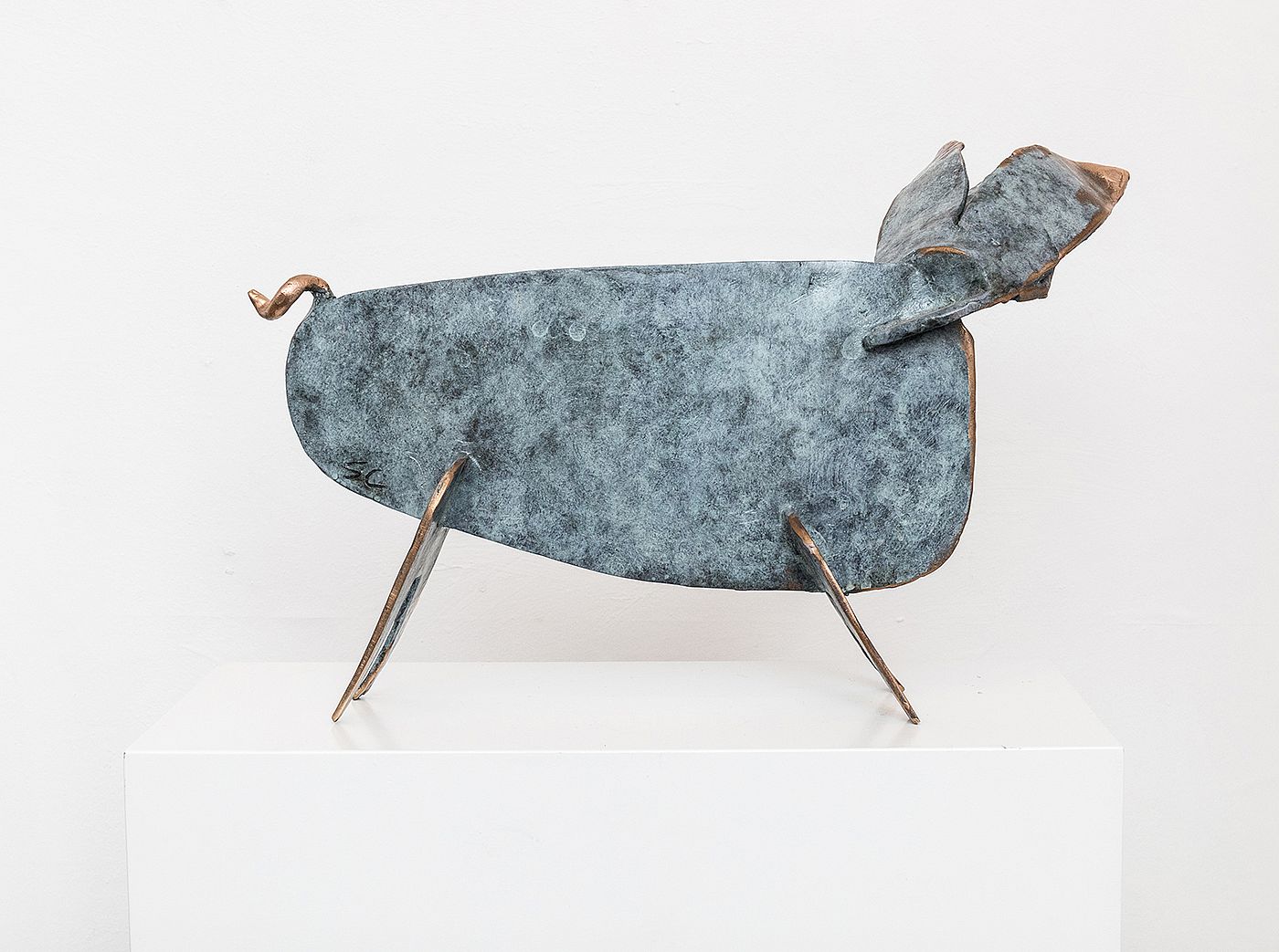 Seamus Connolly - Large Bronze Pig